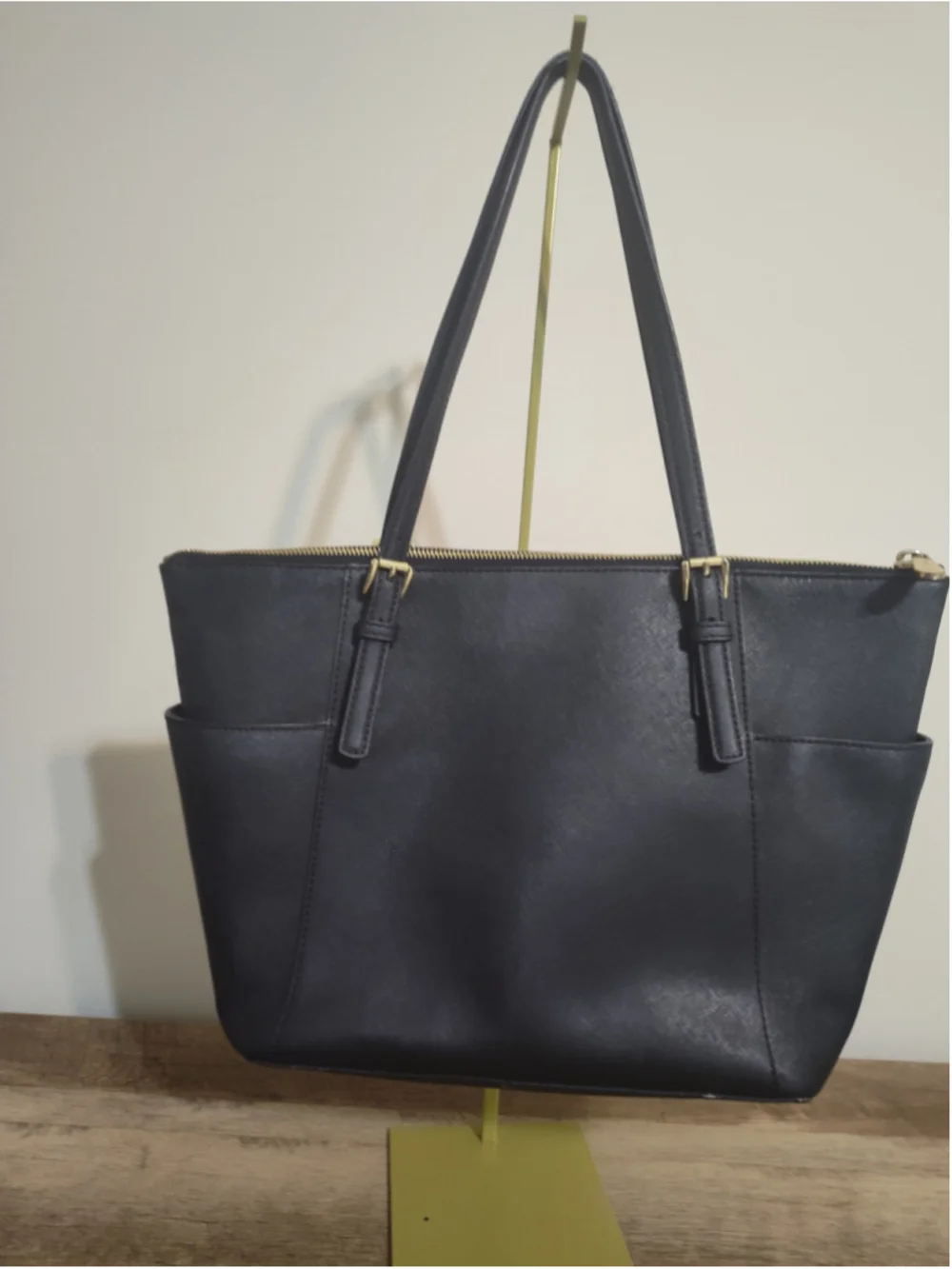Women's Michael Kors Black Tote Bag One Size